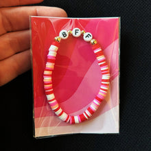 Load image into Gallery viewer, Customizable Valentine Bracelets | 6.5" Child/Youth Size | 25 Word Choices