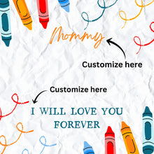 Load image into Gallery viewer, Mommy Interlocking Hearts Necklace in Gift Box | CUSTOMIZABLE | Stainless Steel & Rose Gold