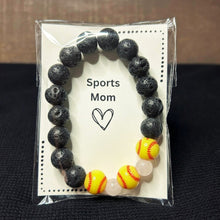 Load image into Gallery viewer, Softball Stretch Bracelet with FREE Gift Card Insert