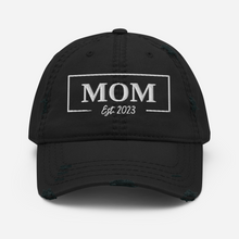 Load image into Gallery viewer, Mom Est. Embroidered Hat | Customized | 3 Colors | FREE SHIPPING