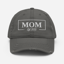 Load image into Gallery viewer, Mom Est. Embroidered Hat | Customized | 3 Colors | FREE SHIPPING