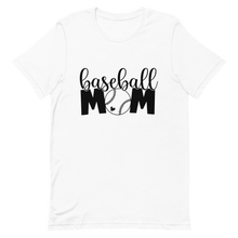 Load image into Gallery viewer, Baseball Mom T-shirt | 4 Colors | FREE SHIPPING