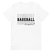 Load image into Gallery viewer, Baseball Mom T-shirt | 4 Colors | FREE SHIPPING