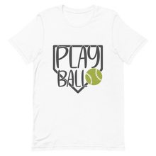 Load image into Gallery viewer, Play Ball Softball T-shirt | 3 Colors | FREE SHIPPING