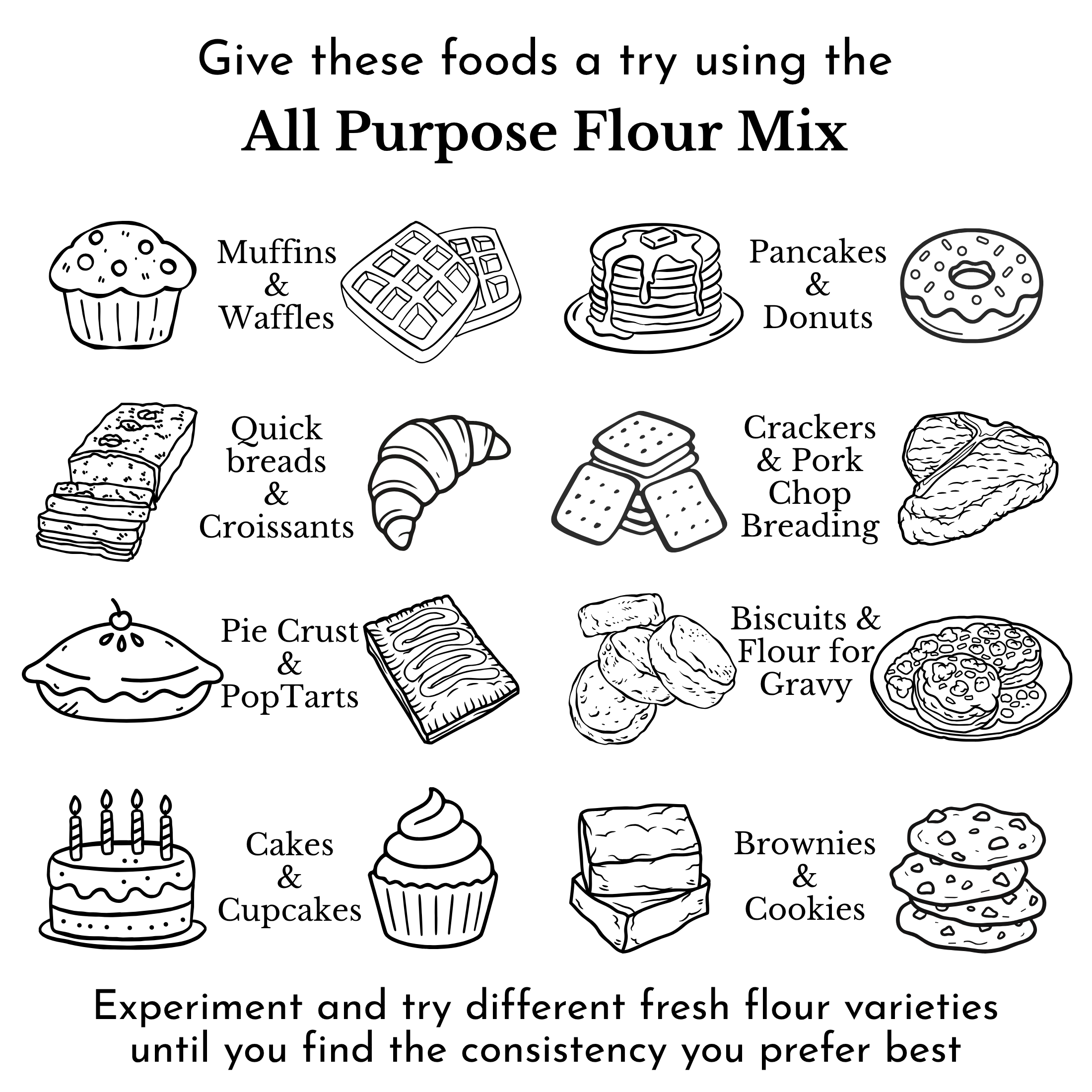 what you can make with this flour