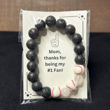 Load image into Gallery viewer, Baseball Stretch Bracelet with FREE Gift Card Insert
