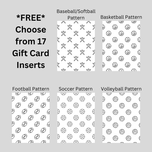 Baseball Stretch Bracelet with FREE Gift Card Insert