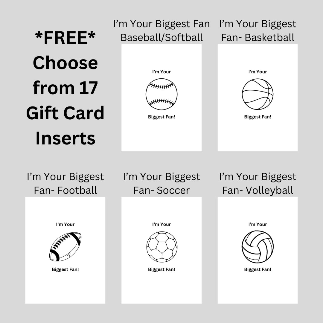 Basketball Stretch Bracelet with FREE Gift Card Insert