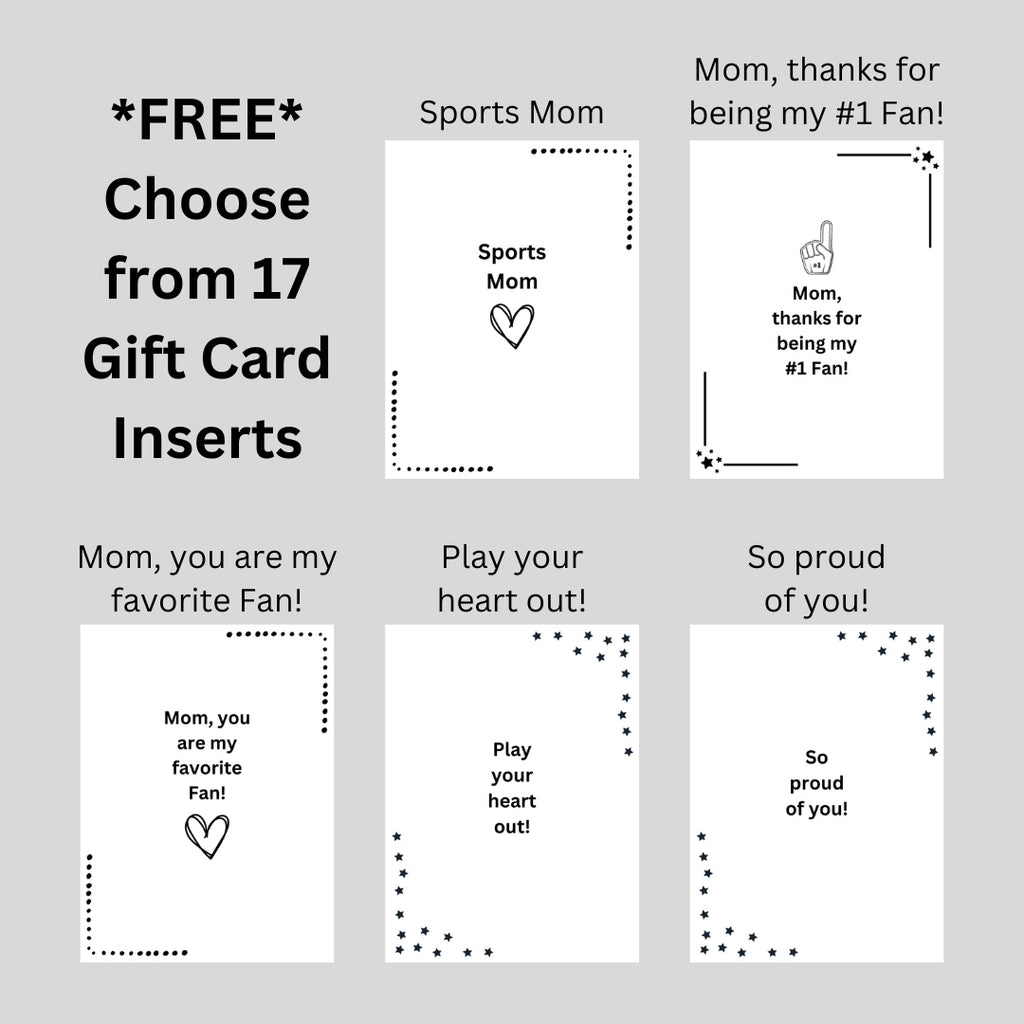 Baseball Stretch Bracelet with FREE Gift Card Insert