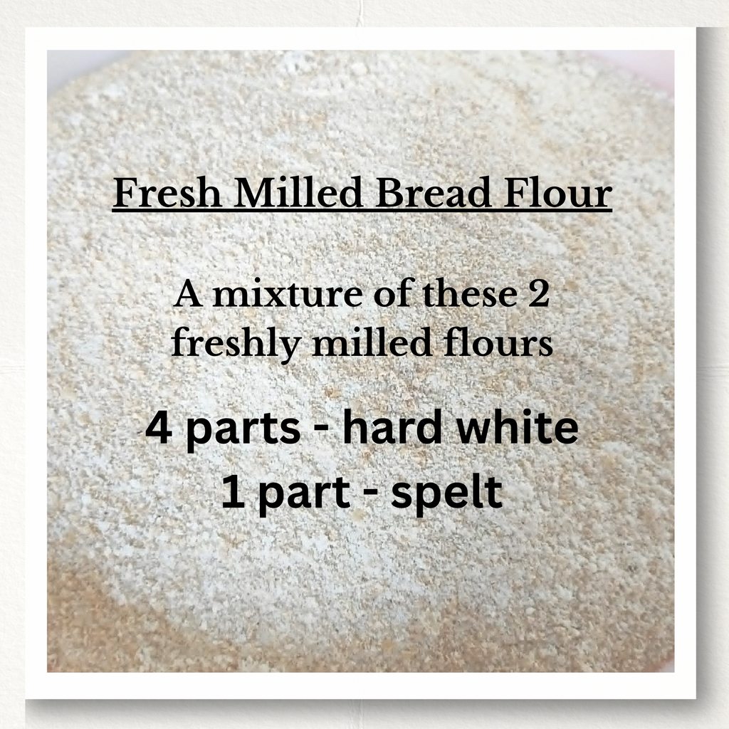 made from hard white and spelt