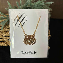 Load image into Gallery viewer, Tiger Pride Stainless Necklace with FREE gift card insert
