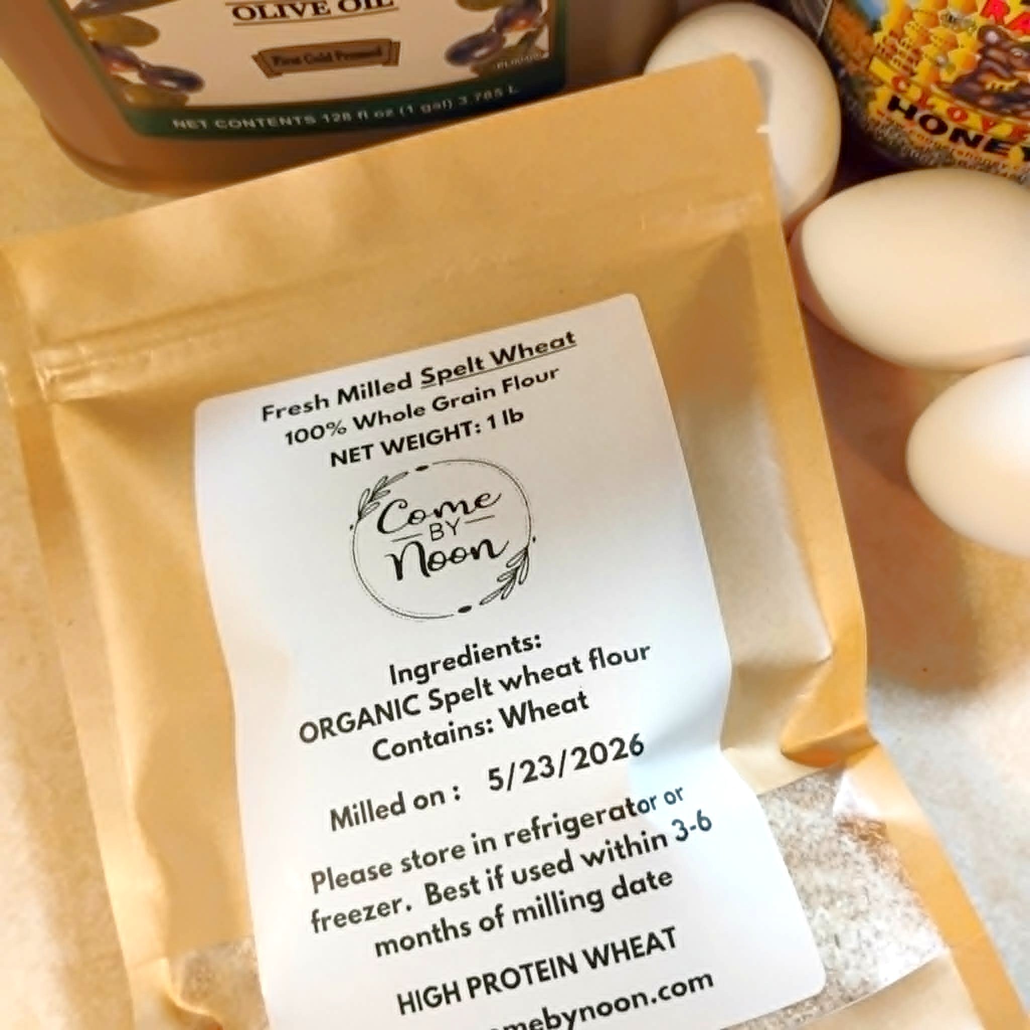 flour for muffins