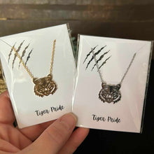 Load image into Gallery viewer, Tiger Pride Stainless Necklace with FREE gift card insert
