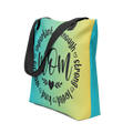 Mom Gradient Color Tote Bag | 15x15 | FREE SHIPPING