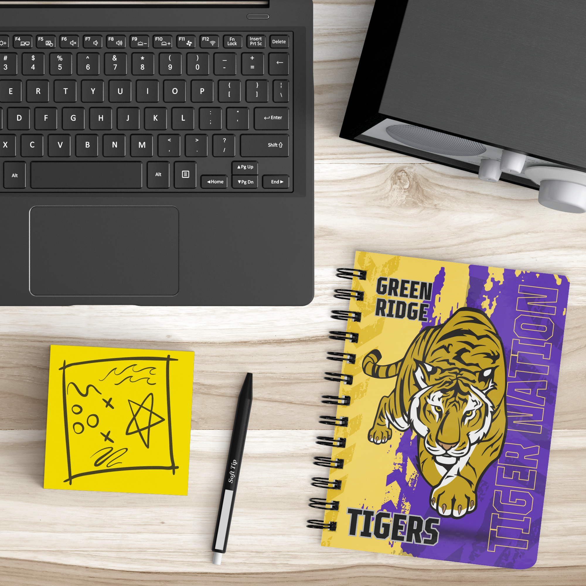 Green Ridge Tigers 5x7 Notebook