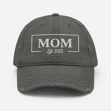 Load image into Gallery viewer, Mom Est. Embroidered Hat | Customized | 3 Colors | FREE SHIPPING
