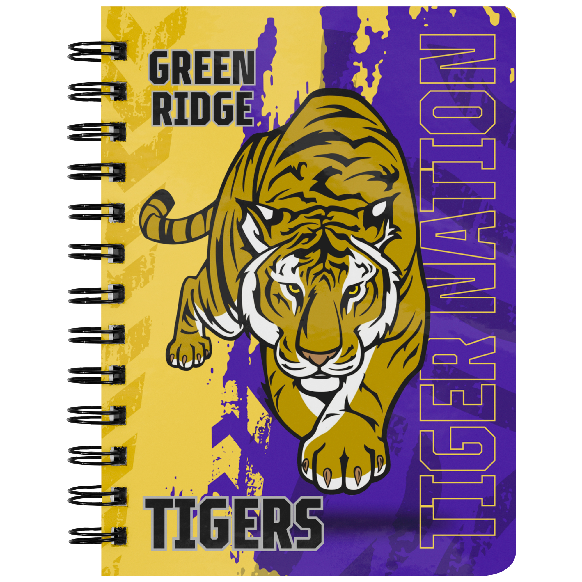Green Ridge Tigers 5x7 Notebook