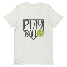 Load image into Gallery viewer, Play Ball Softball T-shirt | 3 Colors | FREE SHIPPING
