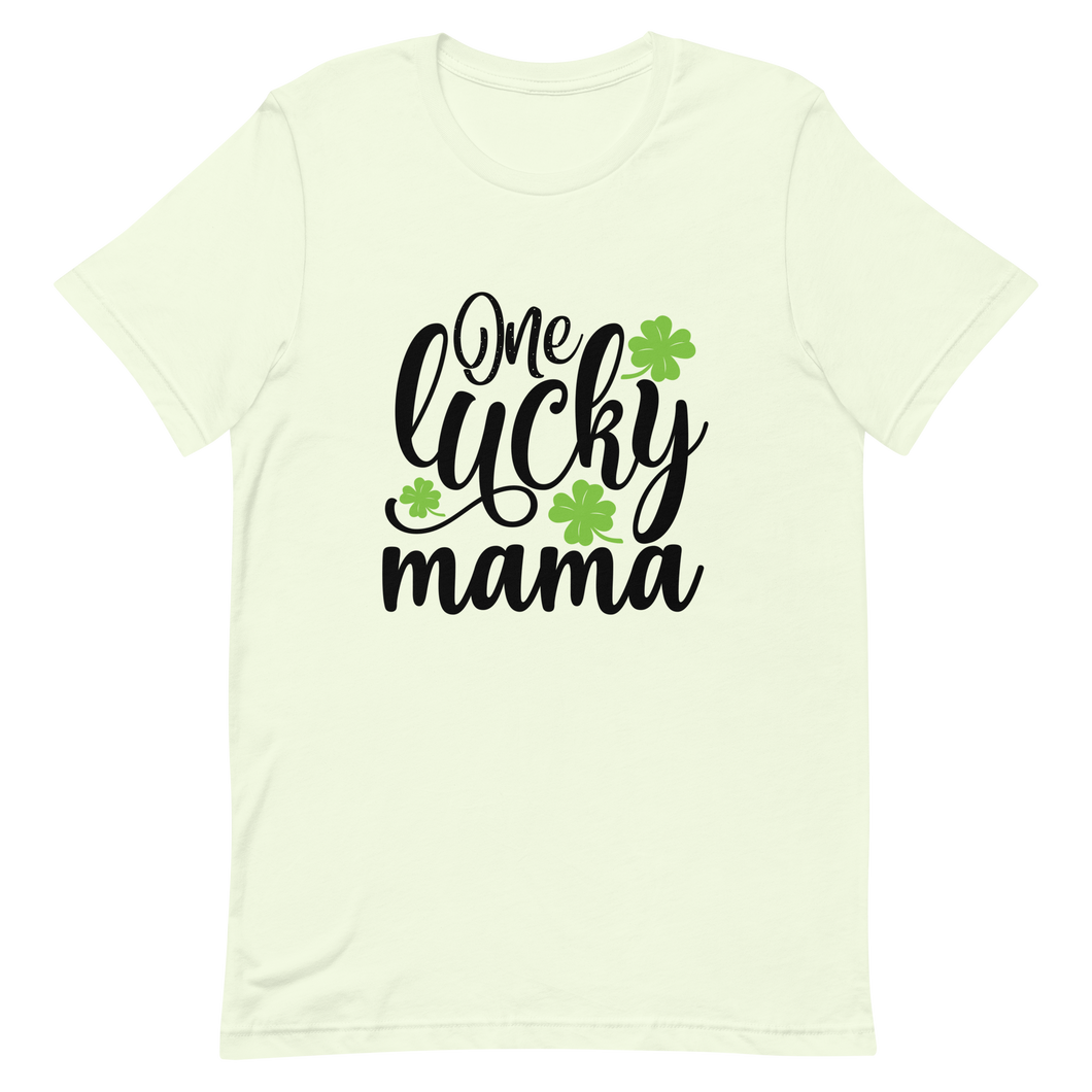 One Lucky Mama St Patrick's Day T-shirt | 2 Colors | FREE SHIPPING | FREE Digital Prints