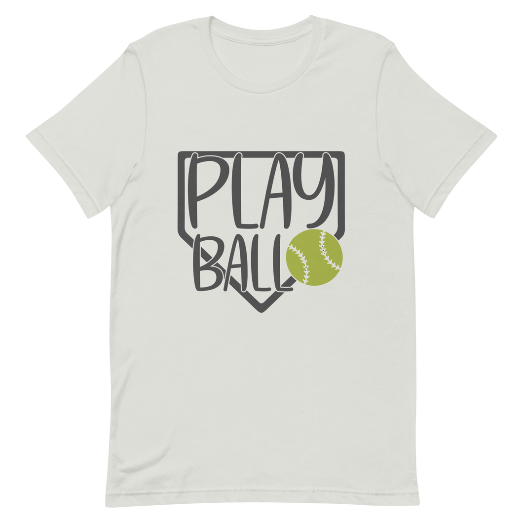 Play Ball Softball T-shirt | 3 Colors | FREE SHIPPING