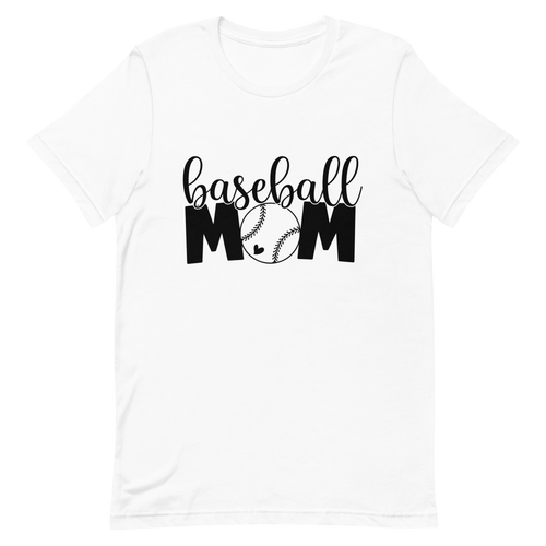 Baseball Mom T-shirt | 4 Colors | FREE SHIPPING