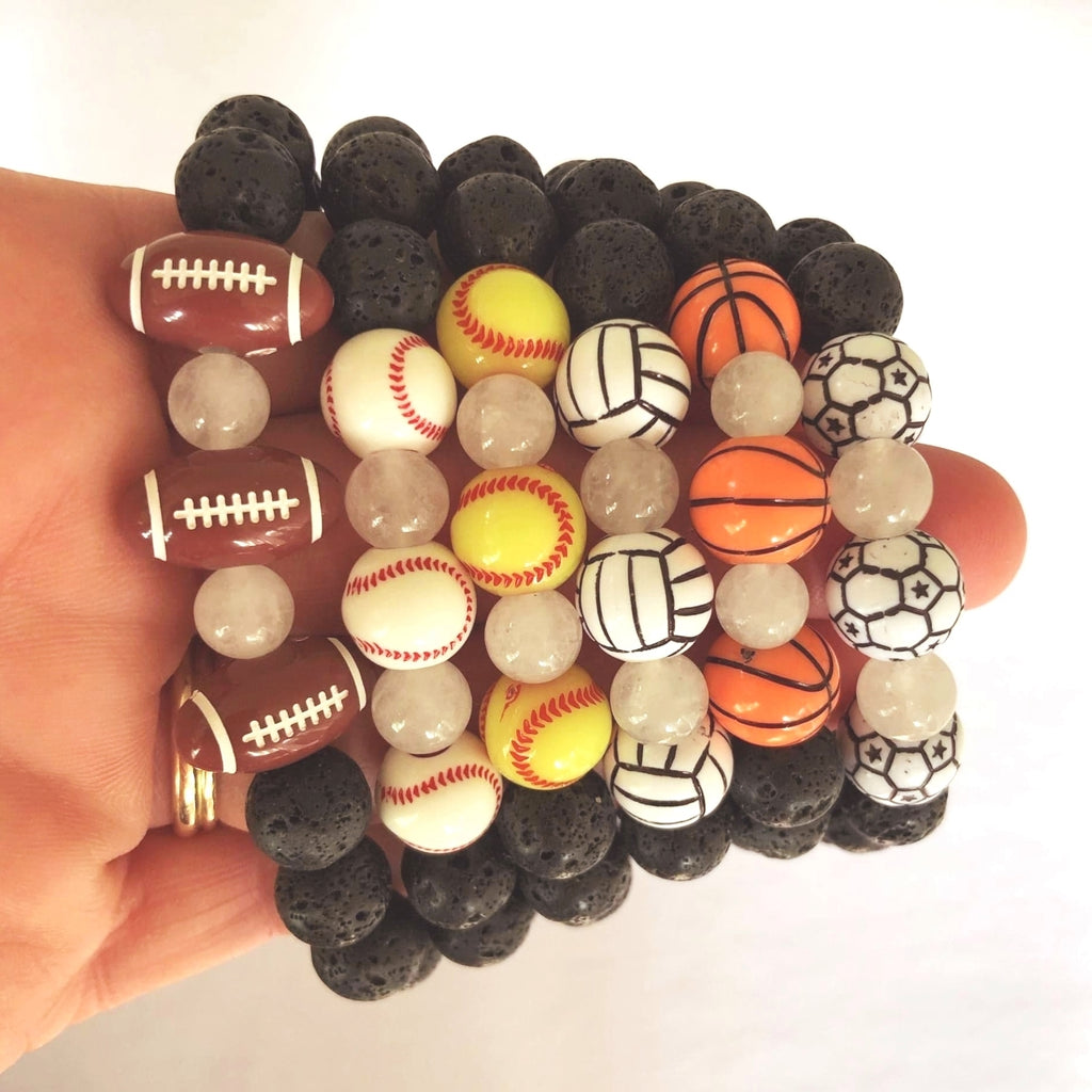 Baseball Stretch Bracelet with FREE Gift Card Insert